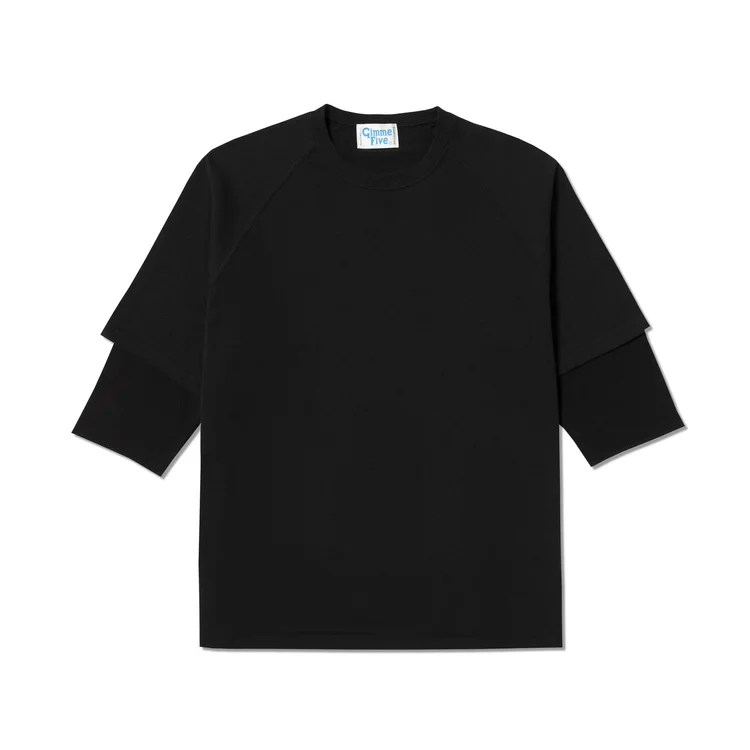gimme five Gimme 5 Raglan Tee (Black)