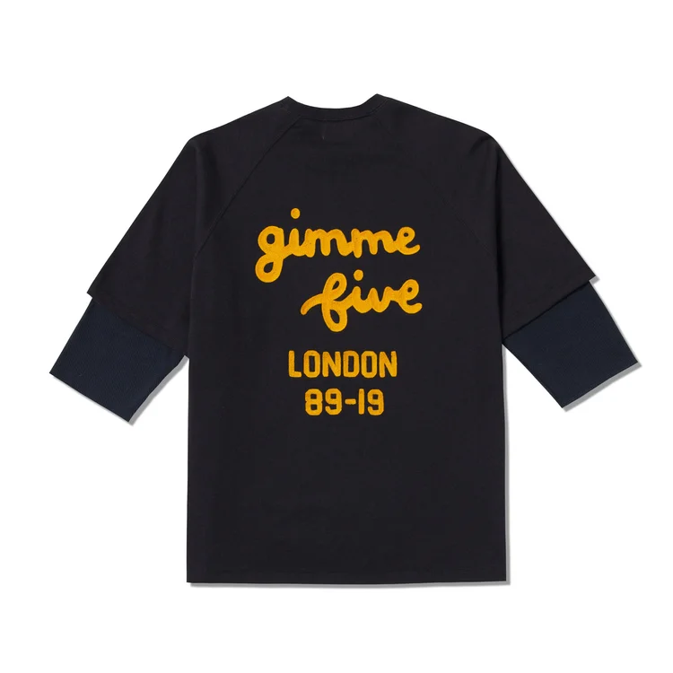 Gimme Five Gimme 5 Raglan Tee (Navy)