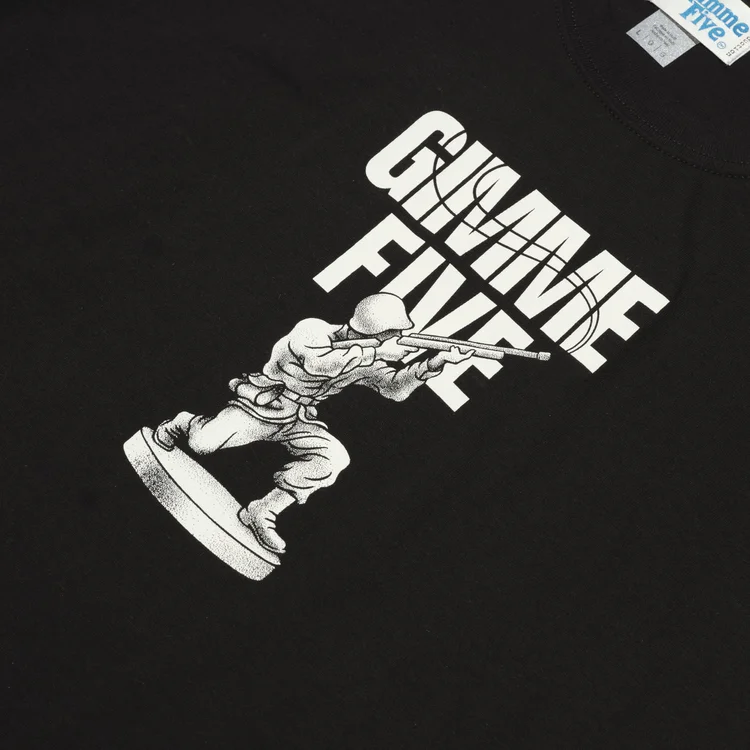 Gimme Five GIMME 5 SOLDIER TEE (BLACK)
