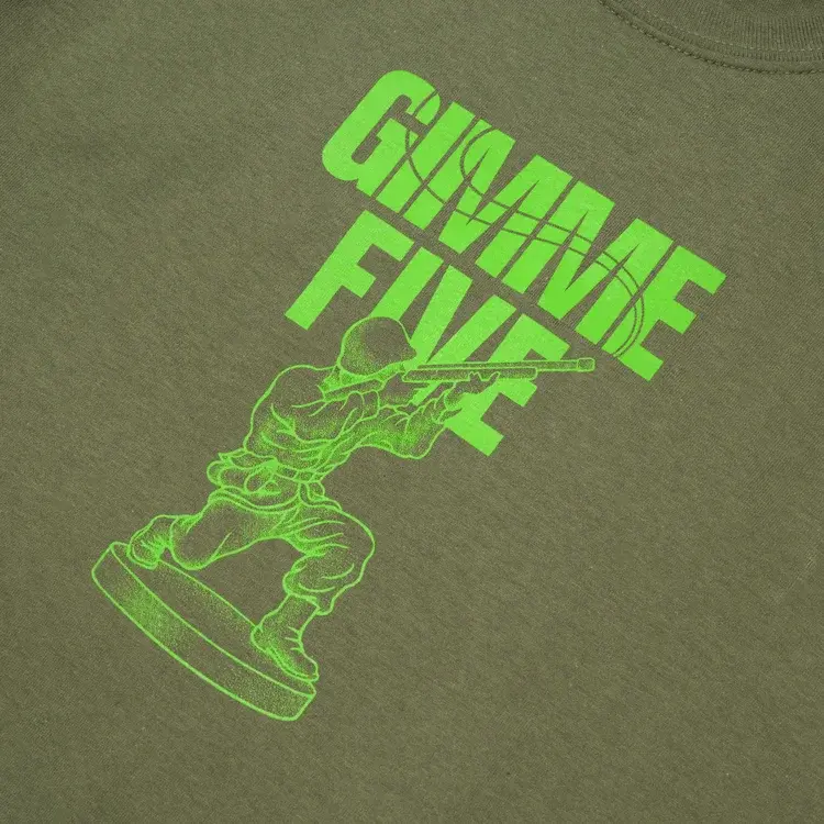 Gimme Five GIMME 5 SOLDIER TEE (OLIVE)