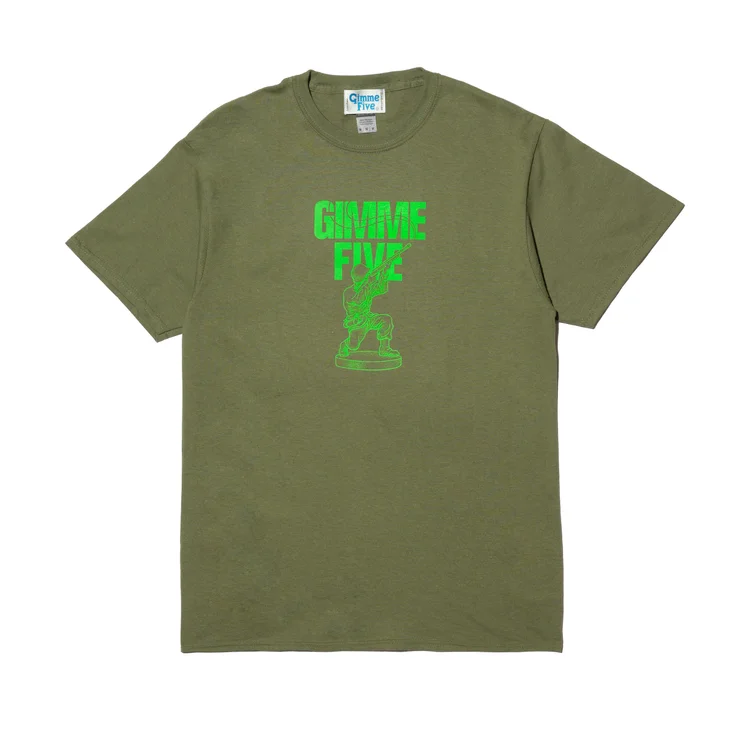 gimme five GIMME 5 SOLDIER TEE (OLIVE)