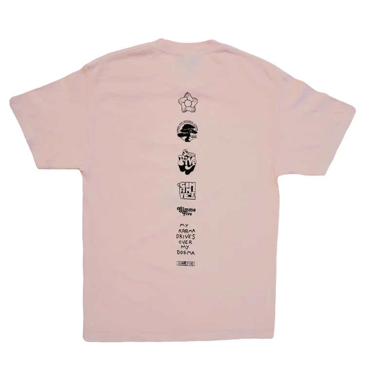Gimme Five Gimme 5 Super Five Tee (Pink)