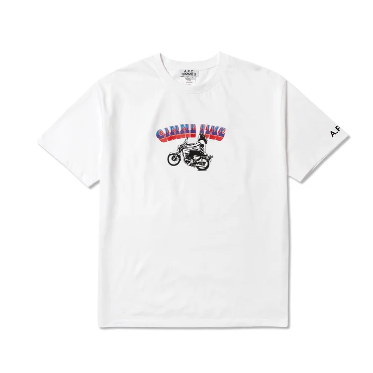 Gimme Five Gimme 5 X A.P.C Sammy Tee (White)
