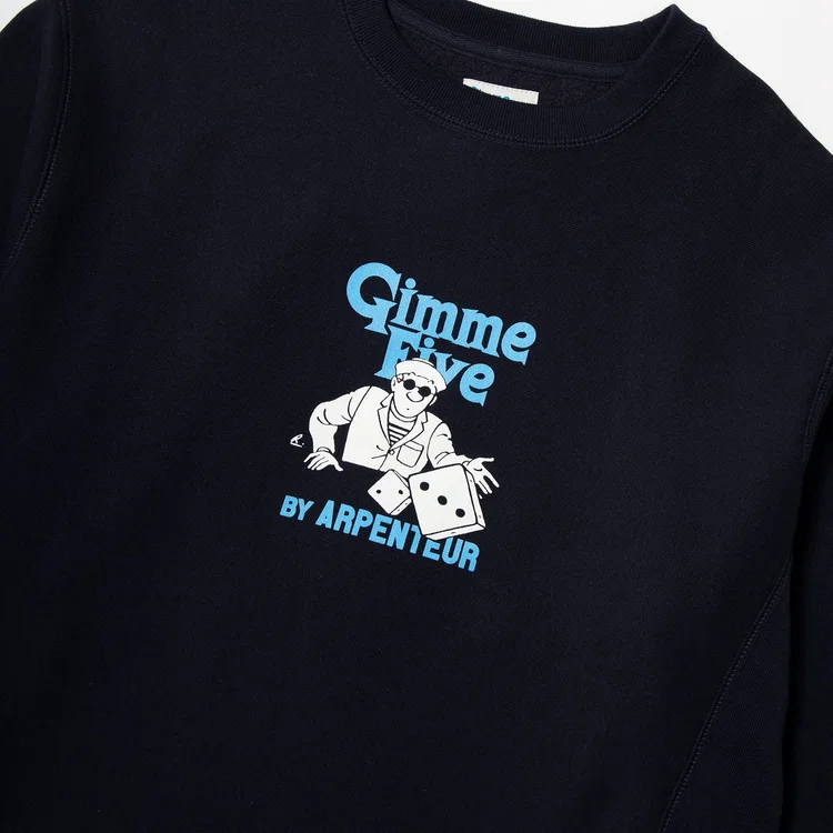Gimme Five GIMME 5 X ARPENTEUR DICE CREW (NAVY)