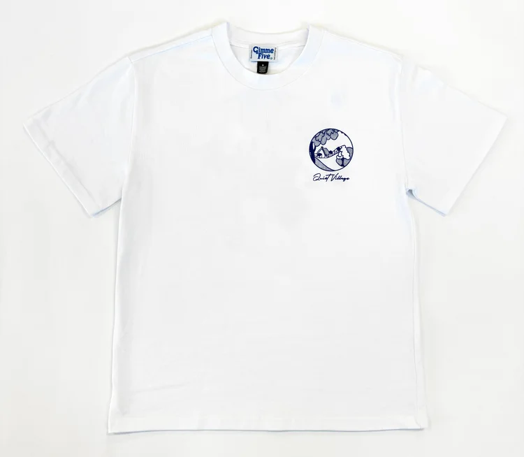 gimme five Gimme 5 x Quiet Village Tee (White)