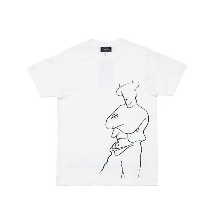 gimme five Judy Blame Barry Tee (White)