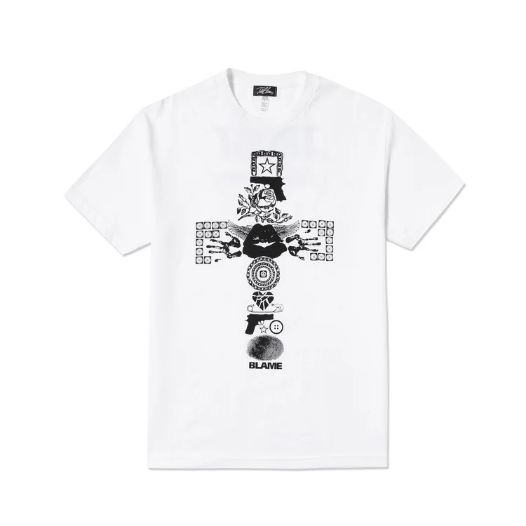 gimme five Judy Blame - Trust Tee & Badge Set (White)