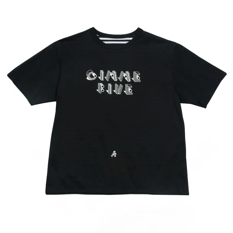 gimme five Reversible Tee (Black / White Stripe)