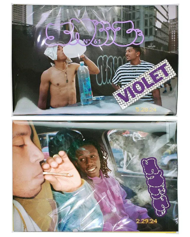 gimme five SNEEZE NO 61 FALL 2024 “THE VIOLET ISSUE”