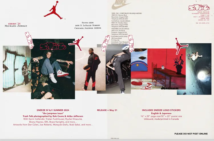 Gimme Five SNEEZE No. AJ1 “the Jumpman Issue”