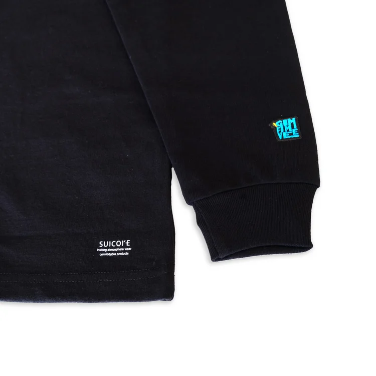 Gimme Five SUICOKE X GIMME 5 POCKET LS TEE (BLACK)