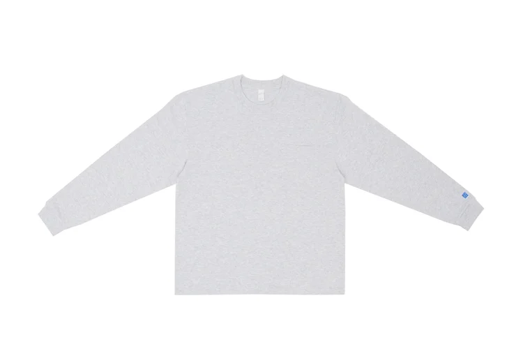 gimme five SUICOKE x GIMME 5 POCKET LS Tee (GREY)