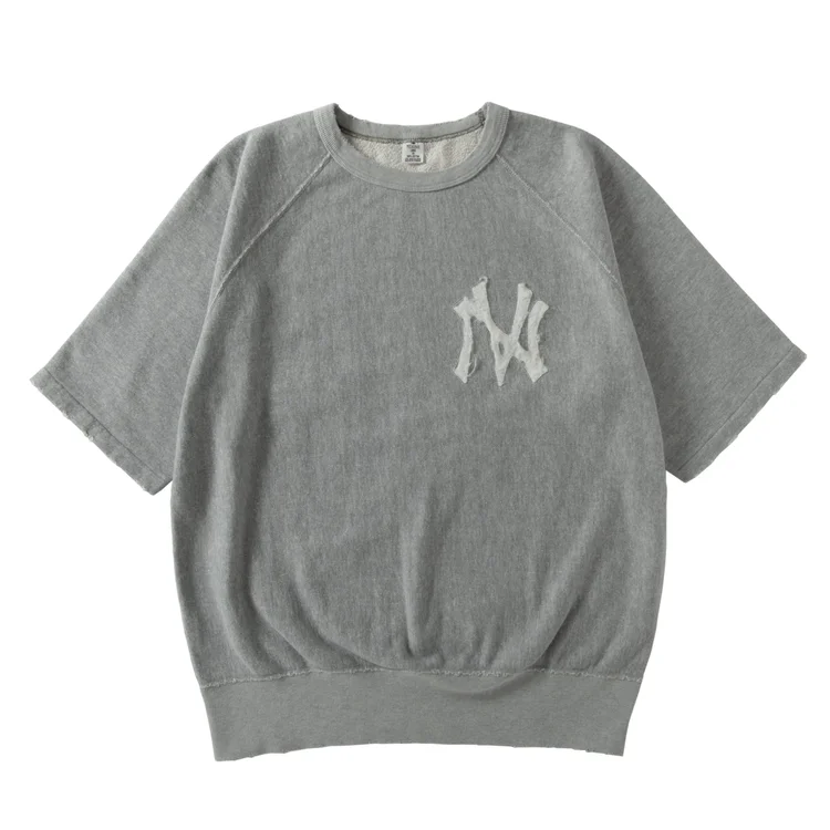 gimme five NexusVII x Gimme 5 Short Sleeve Sweat (Heather Grey)