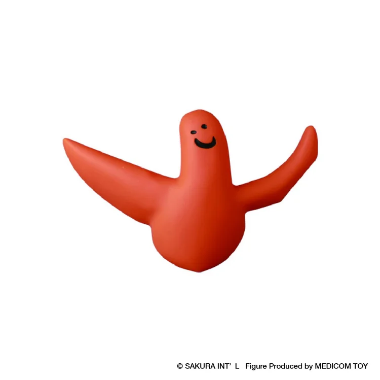 gimme five (WHAT IT ISNT) ART BY MARK GONZALES "VCD 3D ANGEL NO1 (W/ WII DOG TAG)" (ORANGE)