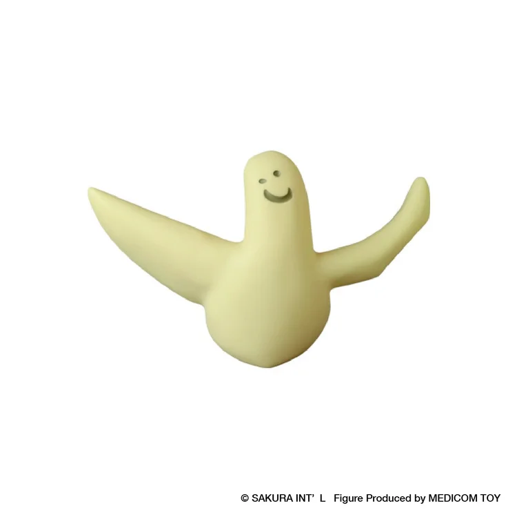 gimme five (WHAT IT ISNT) BY ART MARK GONZALES "VCD 3D ANGEL NO1 (W/ WII DOG TAG)" (SAND BEIGE)