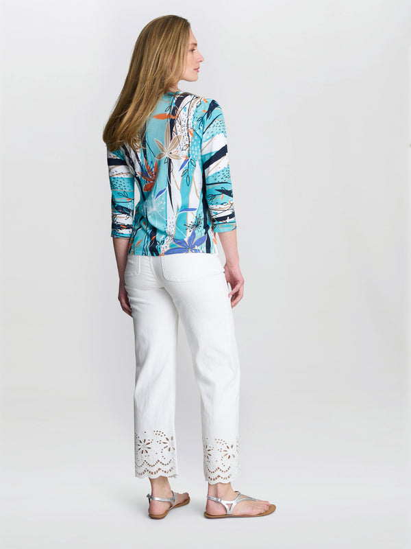 Gina Bacconi Ashlynn Lightweight Sweater With Diamante Detail