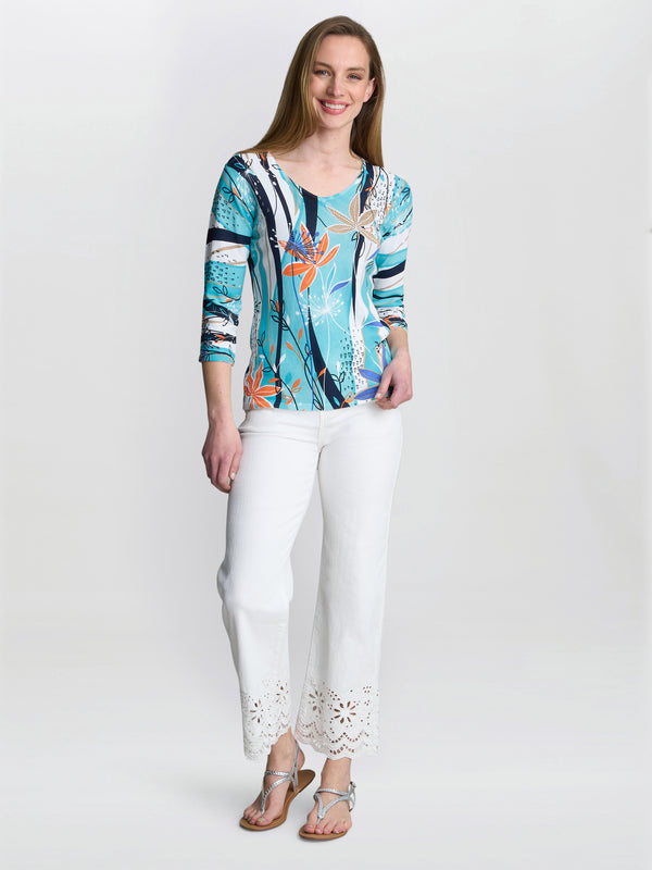 Gina Bacconi Ashlynn Lightweight Sweater With Diamante Detail
