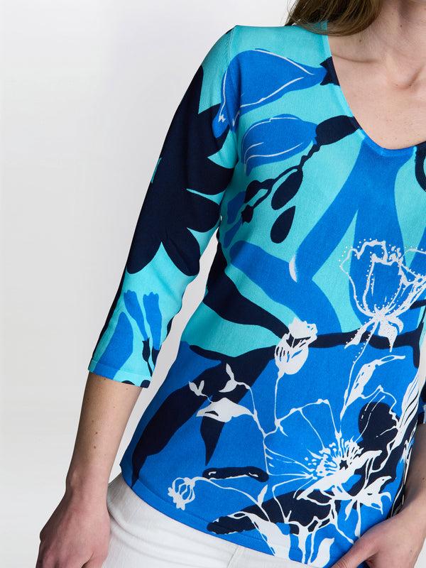 Gina Bacconi Atlanta Lightweight Sweater With Diamante Detail