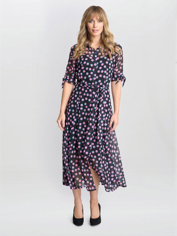 gina bacconi Adrienne shirt dress Pink