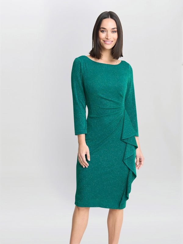 gina bacconi Anna puff glitter knit