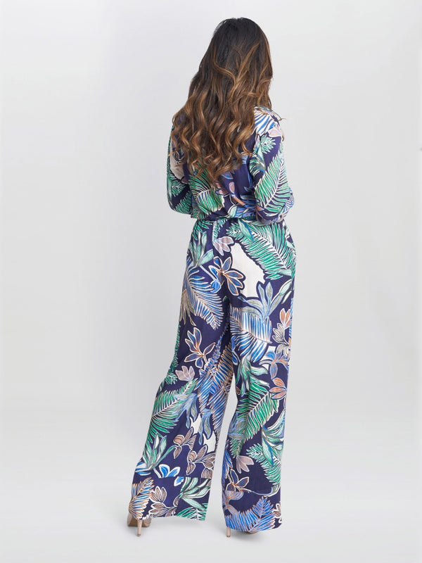 Gina Bacconi Aruna Wide Leg Pull On Trouser