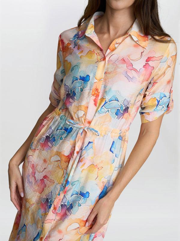 Gina Bacconi Aubree Shirt Dress
