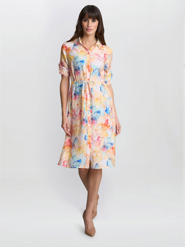 Gina Bacconi Aubree Shirt Dress