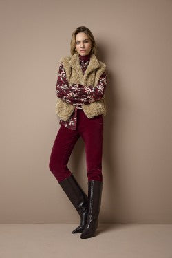 gina bacconi Brax marion plain trouser