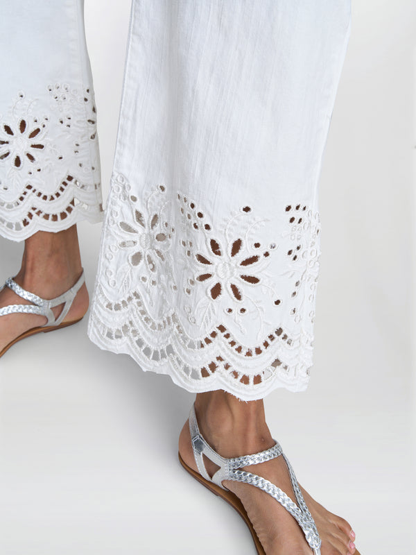 Gina Bacconi Charity Embroidered Jeans