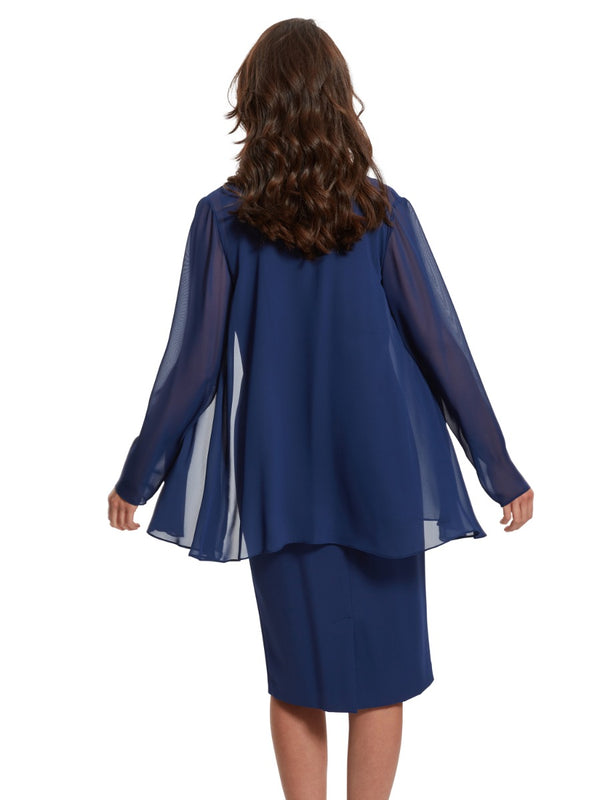 Gina Bacconi Chiffon Jacket