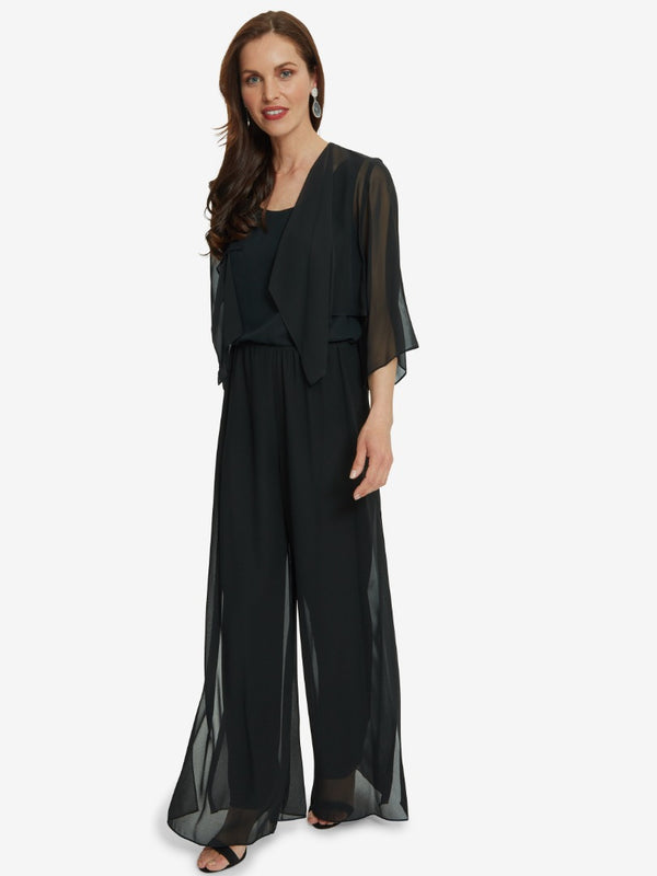 gina bacconi Chiffon trouser