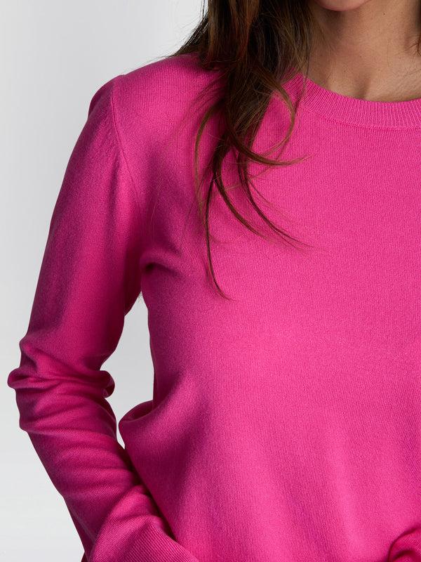 Gina Bacconi Claudie Fuchsia Sweater