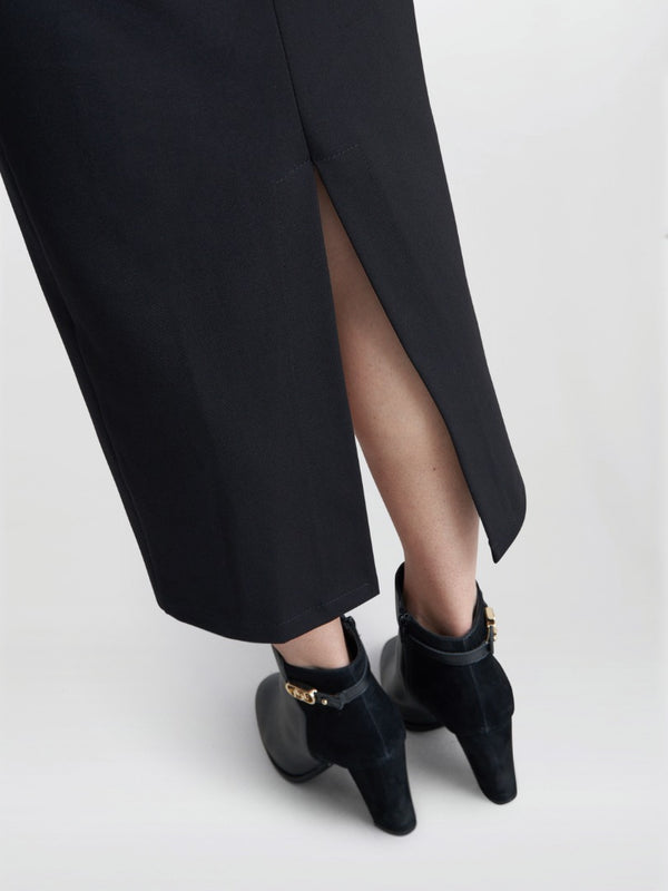 Gina Bacconi Cleo Stretch Crepe Pencil Skirt