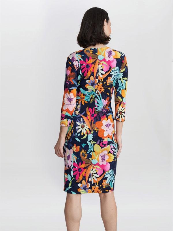 Gina Bacconi Dana Jersey Wrap Dress