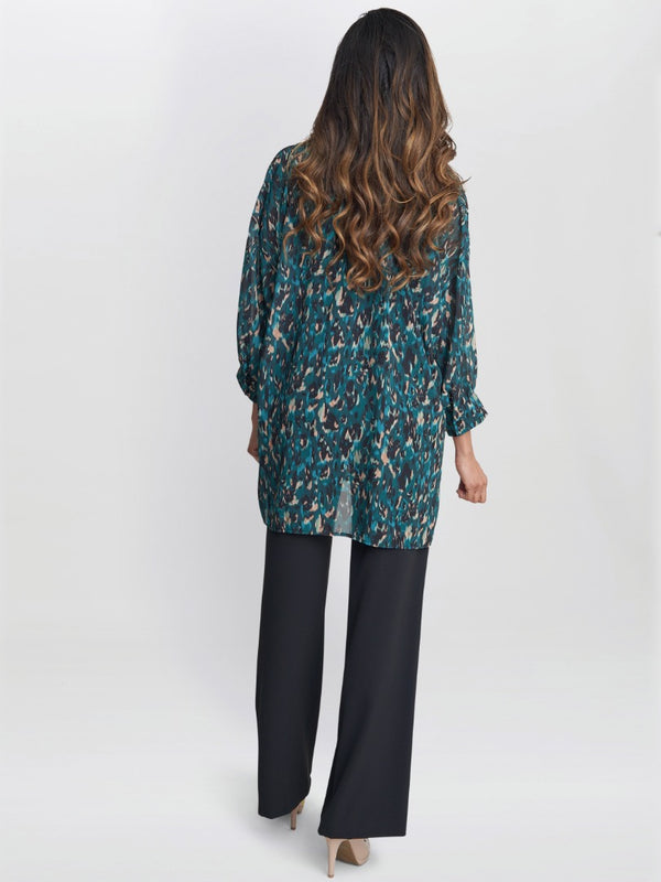 Gina Bacconi Dido Collarless Shirt