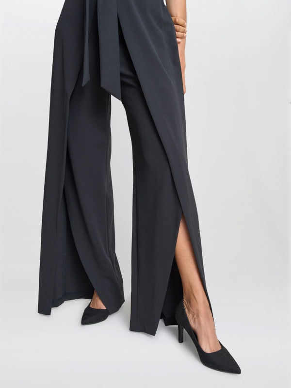 Gina Bacconi Dottie Wrap Effect Jumpsuit