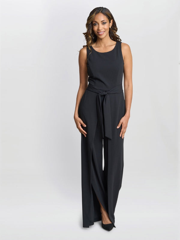 Gina Bacconi Dottie Wrap Effect Jumpsuit