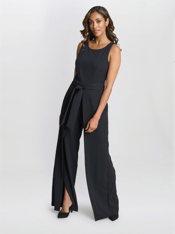 gina bacconi Dottie wrap effect jumpsuit