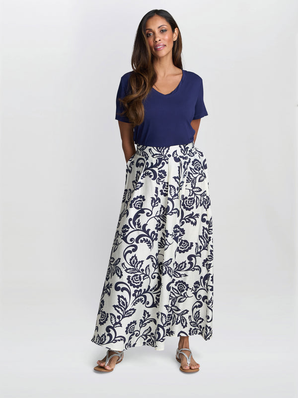 Gina Bacconi Drew Navy T-shirt