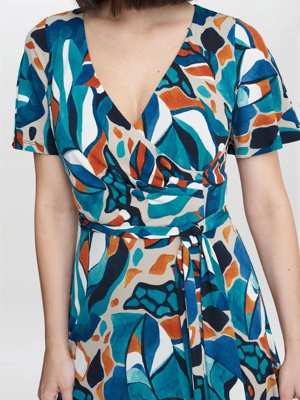 Gina Bacconi Eloise Fit And Flare Dress