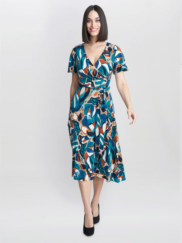 Gina Bacconi Eloise Fit And Flare Dress