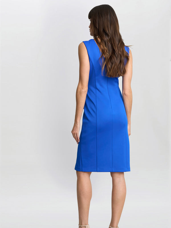 Gina Bacconi Elsie Wrap Dress With Embellishment