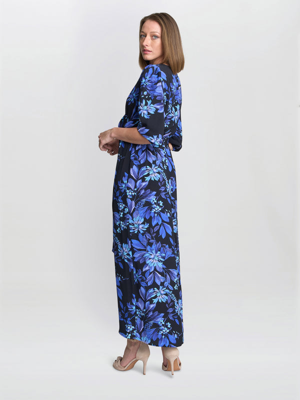 Gina Bacconi Emilyn Floral Print Dress