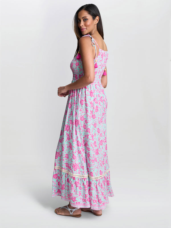 Gina Bacconi Everleigh Shired Bodice Dress