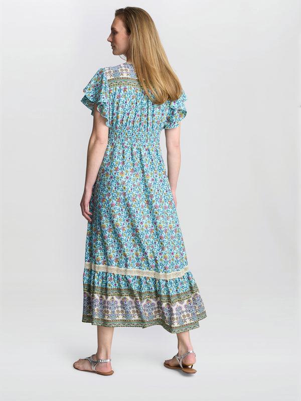Gina Bacconi Frankie Vintage Print Dress