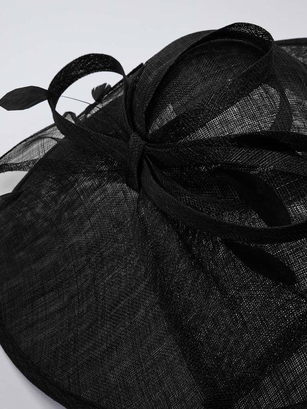 Gina Bacconi Inka Hat With Bow BLACK