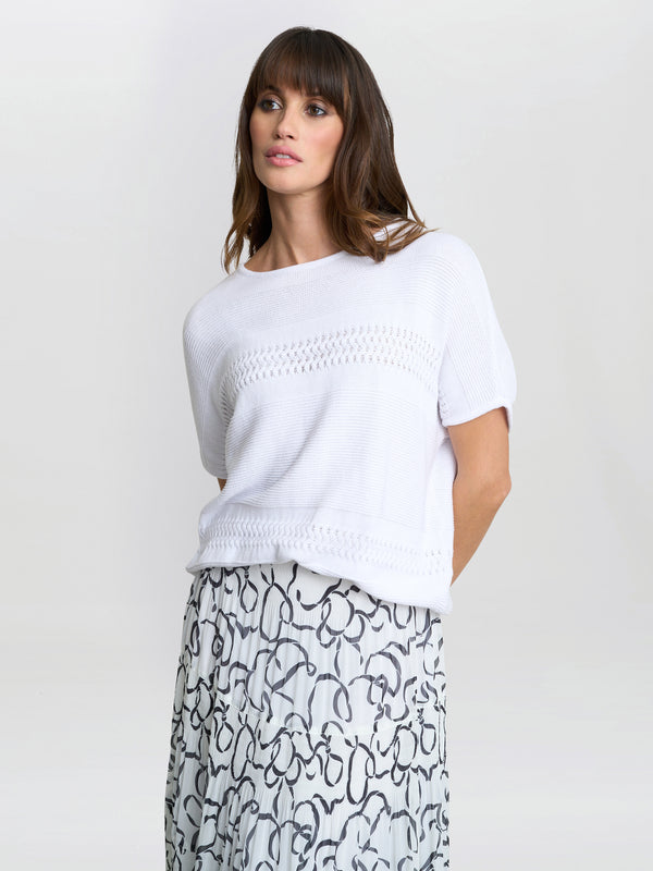 Gina Bacconi Jasmina Pleated Maxi Skirt