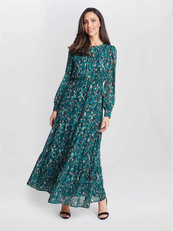 Gina Bacconi Jojo Modesty Dress MULTI