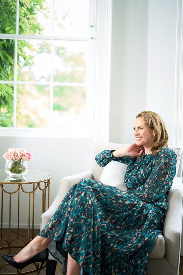 gina bacconi Jojo modesty dress MULTI