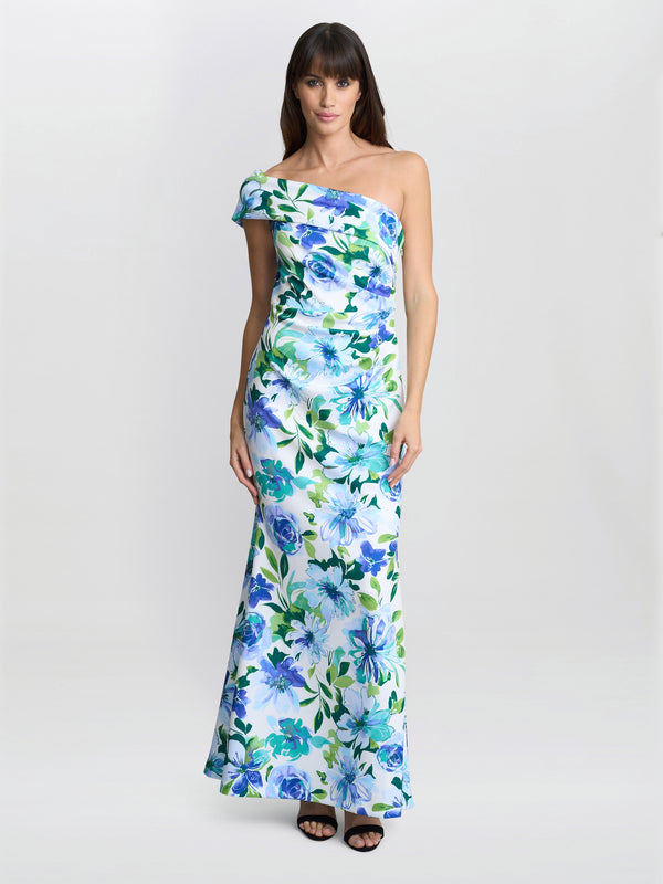 Gina Bacconi Josie Printed Maxi Dress